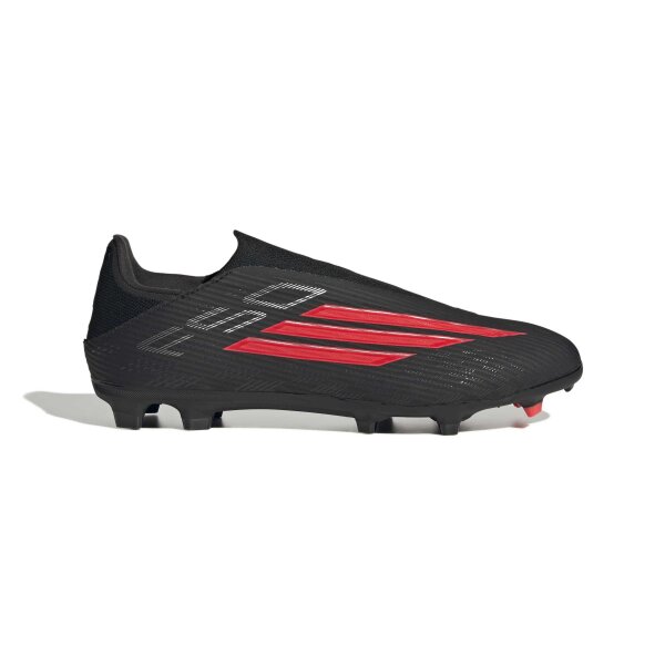 adidas F50 League Laceless Firm Ground / Multi Ground Fußballschuhe - core black/lucid red/core black