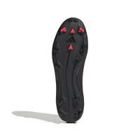 adidas F50 League Laceless Firm Ground / Multi Ground Fußballschuhe - core black/lucid red/core black