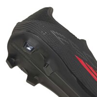 adidas F50 League Laceless Firm Ground / Multi Ground Fußballschuhe - core black/lucid red/core black