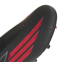 adidas F50 League Laceless Firm Ground / Multi Ground Fußballschuhe - core black/lucid red/core black