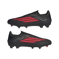 adidas F50 League Laceless Firm Ground / Multi Ground Fußballschuhe - core black/lucid red/core black