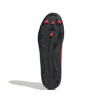adidas F50 League Firm Ground/Multi Ground Fußballschuhe - core black/lucid red/core black