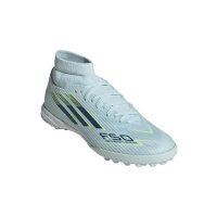 adidas F50 Sparkfusion League TF High Damen Ice Cold Precision - almost blue/dusky petrol/hi-res yellow