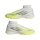 adidas F50 Sparkfusion League Mid Cut Turf Fußballschuhe Damen Damen - white/iron met./hi-res yellow