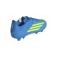 adidas F50 League FG/MG Kinder Ice Cold Precision - lucid ray blue/team solar yellow 2/lucid aquamarine