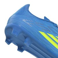 adidas F50 League FG/MG Kinder Ice Cold Precision - lucid ray blue/team solar yellow 2/lucid aquamarine