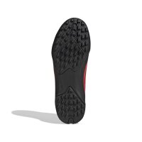 adidas F50 League Turf Kids Fußballschuhe Kinder - core black/lucid red/core black