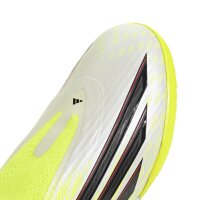 adidas F50 League Laceless Turf Kids Fußballschuhe Kinder - team solar yellow 2/core black/lucid red