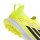 adidas F50 League Laceless Turf Kids Fußballschuhe Kinder - team solar yellow 2/core black/lucid red