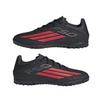 adidas F50 Club Turf Footballschuhe - core black/lucid red/core black