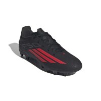 adidas F50 Club Firm Ground / Multi Ground Fußballschuhe - core black/lucid red/core black
