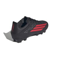 adidas F50 Club Firm Ground / Multi Ground Fußballschuhe - core black/lucid red/core black