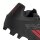 adidas F50 Club Firm Ground / Multi Ground Fußballschuhe - core black/lucid red/core black