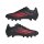 adidas F50 Club Firm Ground / Multi Ground Fußballschuhe - core black/lucid red/core black