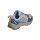 adidas Terrex Ax4R Wanderschuhe Kinder - grey two/reflective silver/glow blue