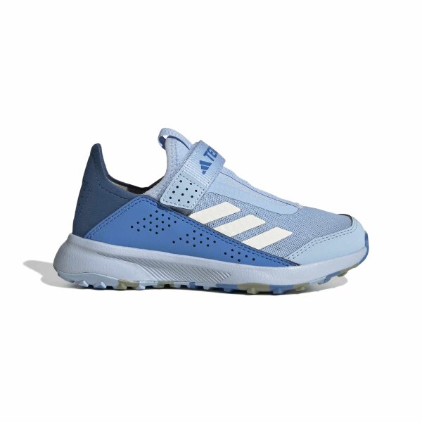 adidas Terrex Voyager 21 Slip-On Travel Schuhe Kinder - glow blue/off white/ray blue