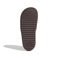 adidas Platform Adilette Damen - shadow brown/white/magic beige