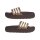 adidas Platform Adilette Damen - shadow brown/white/magic beige