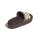 adidas Platform Adilette Damen - shadow brown/white/magic beige
