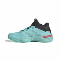adidas Court Stabil Hallenschuhe Herren - flash aqua/flash aqua/semi lucid red