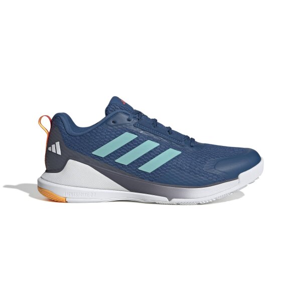 adidas Novaflight 2 Indoor Schuhe Herren - dusky petrol/flash aqua/core black