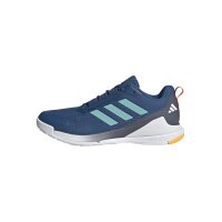 adidas Novaflight 2 Indoor Schuhe Herren - dusky petrol/flash aqua/core black