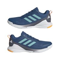 adidas Novaflight 2 Indoor Schuhe Herren - dusky petrol/flash aqua/core black