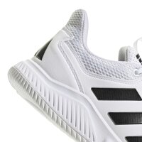 adidas Court Flight Indoor Handballschuhe Herren - white/core black/white