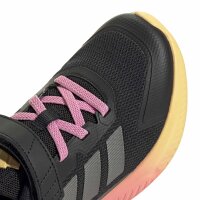 adidas Fortarun 4.0 Kinderschuhe Kinder - core black/iron met./bliss pink