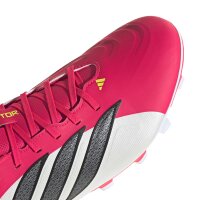 adidas Predator Club Firm Ground/Multi Ground Fußballschuhe - lucid red/core black/white
