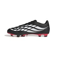 adidas Predator Club Firm Ground/Multi Ground Fußballschuhe - core black/white/lucid red
