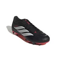adidas Predator Club Firm Ground/Multi Ground Fußballschuhe - core black/white/lucid red