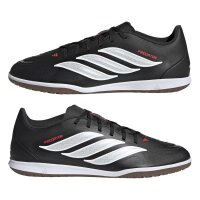 adidas Predator Club In Sala Fußballschuhe - core black/white/lucid red