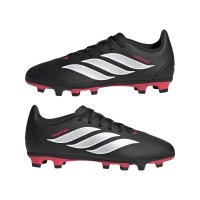 adidas Predator Club FG/MG Fußballschuhe Kinder - core black/white/lucid red