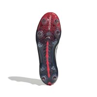 adidas Predator Elite Laceless Soft Ground Fußballschuhe - core black/white/lucid red