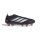 adidas Predator Elite Laceless Soft Ground Fußballschuhe - core black/white/lucid red