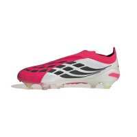adidas Predator Elite Laceless Firm Ground Fußballschuhe - lucid red/core black/white