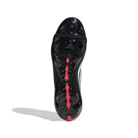 adidas Predator League Fold-Over Tongue Firm Ground Fußballschuhe - core black/white/lucid red