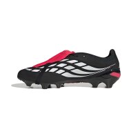 adidas Predator League Fold-Over Tongue Firm Ground Fußballschuhe - core black/white/lucid red