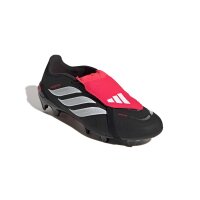 adidas Predator League Fold-Over Tongue Firm Ground Fußballschuhe - core black/white/lucid red