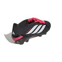 adidas Predator League Fold-Over Tongue Firm Ground Fußballschuhe - core black/white/lucid red