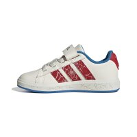 adidas Marvel Spider-Man Grand Court Schuhe Kinder - cloud white/pure ruby/bright blue