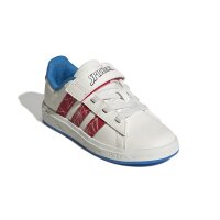 adidas Marvel Spider-Man Grand Court Schuhe Kinder - cloud white/pure ruby/bright blue