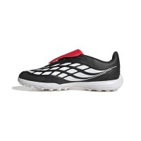 adidas Predator League Fold-Over Tongue Turf Kids Fußballschuhe Kinder - core black/white/lucid red