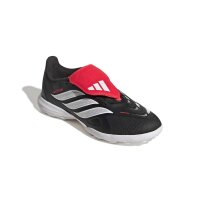 adidas Predator League Fold-Over Tongue Turf Kids Fußballschuhe Kinder - core black/white/lucid red
