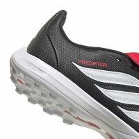 adidas Predator League Fold-Over Tongue Turf Kids Fußballschuhe Kinder - core black/white/lucid red