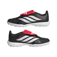 adidas Predator League Fold-Over Tongue Turf Kids Fußballschuhe Kinder - core black/white/lucid red