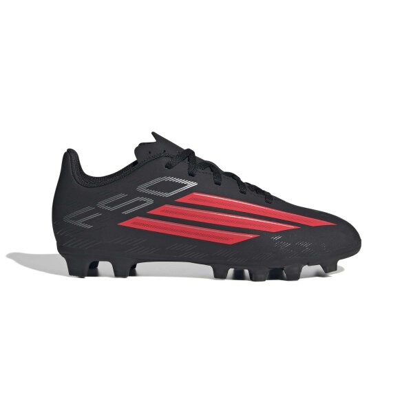 adidas F50 Club Fg/Mg J Fußballschuhe Kinder - core black/lucid red/core black
