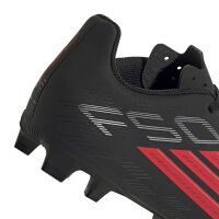 adidas F50 Club Fg/Mg J Fußballschuhe Kinder - core black/lucid red/core black