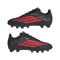 adidas F50 Club Fg/Mg J Fußballschuhe Kinder - core black/lucid red/core black